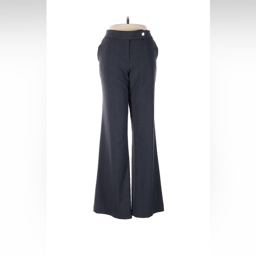Calvin Klein grey wide leg dress pants